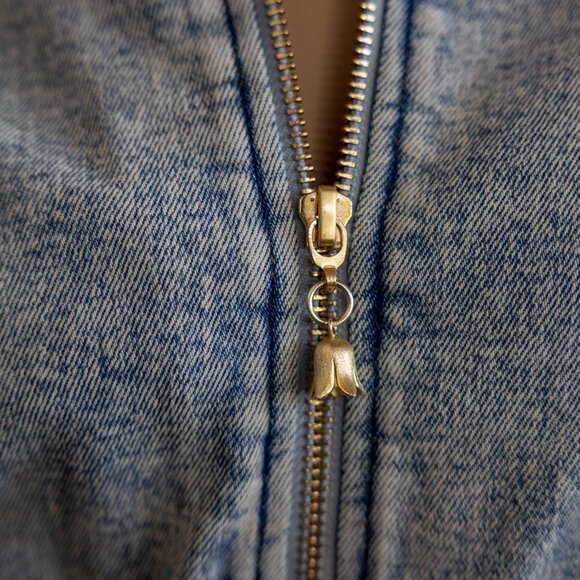 Retrofete Denim Jumpsuit - Picture 7 of 16